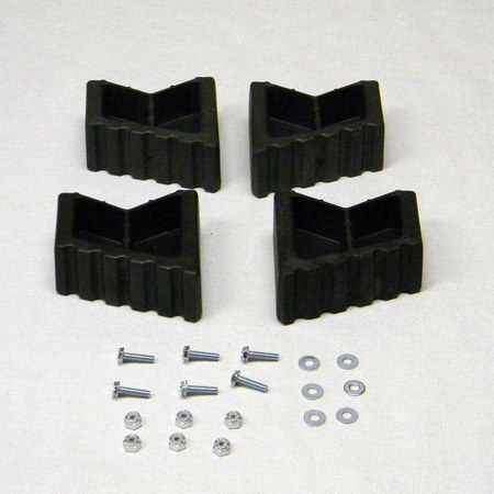 BAUER LADDER Boot Shoe Kit for Bauer Series 352, 354 Two-Way Fiberglass Stepladders 07342